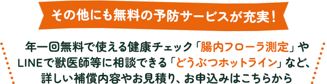 $B$=$NB>$K$bL5NA$NM=KI%5!<%S%9$,=<<B!*G/0l2sL5NA$G;H$($k7r9/%A%'%C%/!VD2Fb%U%m!<%iB,Dj!W$d(BLINE$B$G=C0e;UEy$KAjCL$G$-$k!V$I$&$V$D%[%C%H%i%$%s!W$J$I!